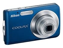 Nikon Coolpix S210 Digital Camera - Blue (8.0MP, 3x Optical Zoom) 2.5" LCD