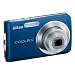 Nikon Coolpix S210 Digital Camera - Blue (8.0MP, 3x Optical Zoom) 2.5" LCD