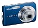 Nikon - Coolpix S210 appareil photo numérique - 8 Mpix - Zoom optique Nikkor 3x - bleu electrique