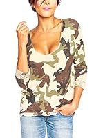 SO Cachemire & Knitwear Camiseta Manga Larga Tal (Crudo)