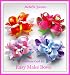 Kids Craft,holiday,how to Make Hair Bows Instructions Assembly Kit,ages 7-9 & Up.great Gift Ideas.