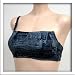  : Solb $25 Blue BlueJean Convertible Sports Bra #1752 36A