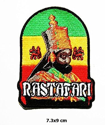 The Lion of Judah Rasta Rastafari Jamaica Reggae Logo Vest Jacket Hat Hoodie Backpack Patch Iron on New with High Quality for Your Cloth By Jupeter