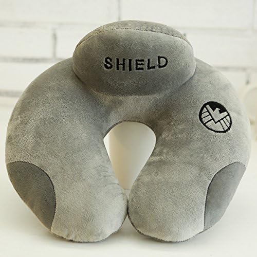 Agents of SHIELD Cartoon U-shaped Pillow Neck Guard Nap Pillow Car Cushion For Leaning On