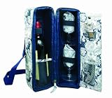 Picnic Gift Solana Paisley Two Person Wine Tote - B001D8RP3I