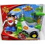 Playskool Mr. Potato Head Pals 2 in 1 Fire & Farm Vehicle Playset with Figure