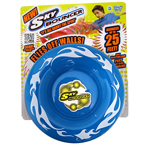Maui Toys Pop Skybouncer Fire Blue Flying Disc