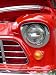 Lights in Red - 36H x 27W - Peel and Stick Wall Decal by Wallmonkeys