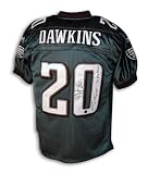 Brian Dawkins Philadelphia Eagles Green Reebok Authentic Jersey Inscribed '183 GMS 34 INT 21 Sacks 7