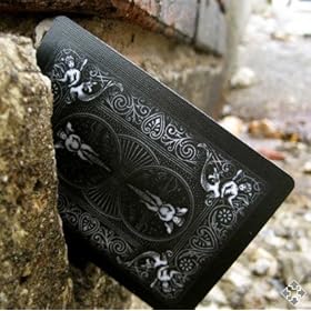  Bicycle Shadow Masters BLACK Deck of Playing Cards by Ellusionist