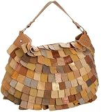 51L5epJvycL. SL160  Tianni Leather Patch Hobo,Taupe/Multi,one size