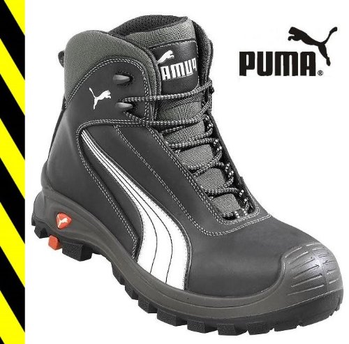 PUMA Sicherheitsschuhe nach EN ISO 20345 S3, Stiefel, schwarz