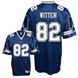 Youth Jason Witten #82 Dallas Cowboys NFL Premier EQT Replithentic Jersey by Reebok (Navy-White)(Size=X-LARGE)