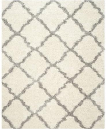 Safavieh Daley Power-Loomed Shag Area Rug-8' x 10', Ivory / Grey