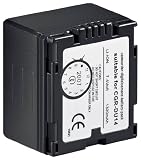 Wentronic Ersatzakku f&uuml;r CGA-DU14/VW-VBD140 1300 mAh