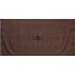 Wool Bedspread Asian Jacquard Pattern India 55 inches x 106 inches