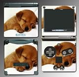 Dog Golden Retriever Puppy cute SKIN 5 Nintendo GBA SP