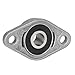 BQLZR Zinc Alloy Bearing Housings KFL08 8 MM Diameter Flange with Pillow Block