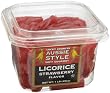 Lucky Country Licorice, Strawberry, 16-Ounce Tubs (Pack of 4)