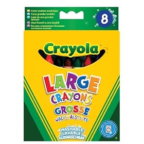 Crayola - 8 Washable Crayons