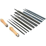 12 Large Files & Handles Metal Wood Filing Hand Tools