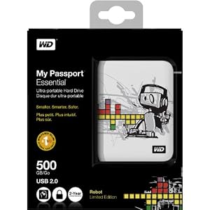 Western Digital My Passport Essential 500GB Portable External Hard Drive WDBAAA5000AD6-NESN