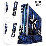 Nintendo Wii Console Skin with "E" Shock impact protection - Northstar Blue
