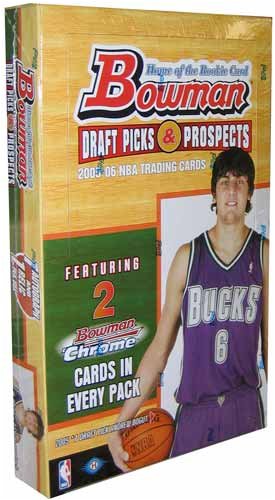 2005 06 Bowman Draft Picks & Prospects Basketball Cards Hobby Box (24 packs/box, 7 cards/pack)