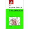 DAV Alpenvereinskarte 39 Granatspitzgruppe 1 : 25 000 Wegmarkierungen: Topographische Karte