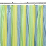 Denim Stripes Vinyl Shower Curtain