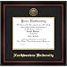 Northwestern University Gold Embossed Medallion Diploma Frame