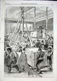 よい国際的な展覧会の古い印刷物 1862 の受け入れ 受け入れて