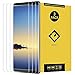 Samsung Note 8 Glass Screen Protector,(3 Packs) Anti-Glare Ultra-Thin Clear 9H Hardness Tempered Glass Protective Film for Samsung Galaxy Note 8 N950 N950U N950W N950FD N950F N9500 N9508