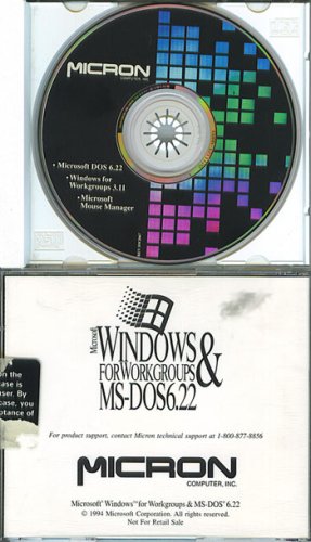 Microsoft Windows for Workgroups & MS-DOS 6.22