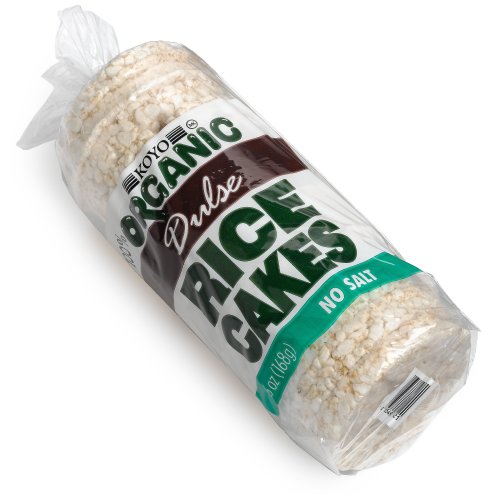 Koyo Organic Rice Cakes, Dulse, No Salt, 6-Ounce Bags (Pack of 12)
