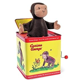 Curious George Tin Jack in the Box by Children DVDs