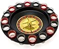 Shot Glass Roulette - Drinking Game Set (2 Balls and 16 Glasses)