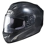 HJC FS15 CARBON-FIBER BLACK HELMET! LARGE