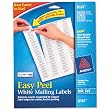 Avery Consumer Products AVE8167 Inkjet Labels- Mailing- 1-.75in.x.50in.- 2000-PK- White