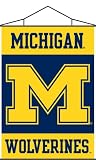 Set of 2 Set of 2 Michigan Wolverines 28X40 Indoor Banner Scroll - NCAA