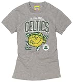 NBA Boston Celtics Crew Short Sleeve Tee (Steel , Medium)