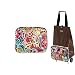 Reisenthel Collapsible Foldable wheeled trolley shopping cart Bag German design, Mod Floral