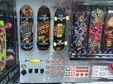 Tech Deck Ultimate Sk8 Shop Set Pack Grosso Collector Series - Santa Cruz With Screeming Palm - Skull Bone Including 12 Wheels 6 Risers 2 Sticker Sheets 3 Extra Decks Hardware & Tool