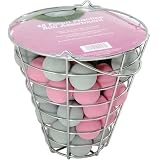 Intech Range Bucket 48 Balls (Pink/Gray)
