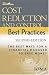 Cost Reduction and Control Best Practices: The Best Ways for a Financial Manager to Save Money cover image
