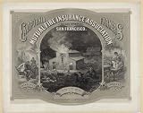 Photo Reprint California Farmers Mutual Fire Insurance Association 1877