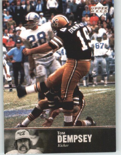 1997 Upper Deck Legends #98 Tom Dempsey - New Orleans Saints (Football Cards)