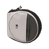 Case Logic Wallet Holds 24 CDs in Separate Sleeves, Color: Silver.
