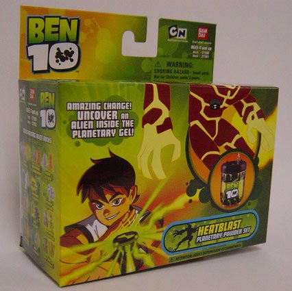 51L6kSL%2BU7L Ben 10   Toys   Heatblast Planetary Powder Set