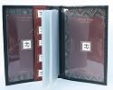 Black Leather Credit card Business card Holder